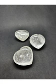 gemsartdeco KRİSTAL KUVARS KALP PALMSTONE DOĞALTAŞ(BÜYÜK) thumbnail 1