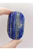 gemsartdeco Lapis Lazuli Oval Doğaltaş Kütle thumbnail 2