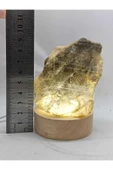 gemsartdeco Dumanlı Kuvars Doğaltaş Radyasyonsavar Derin Uyku Lambası thumbnail 4