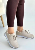 Finna Bej Cilt Bağcıklı Spor Ayakkabı thumbnail 2
