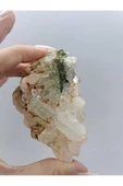 gemsartdeco Koleksiyonluk Epidotlu Kuvars Doğaltaş thumbnail 2
