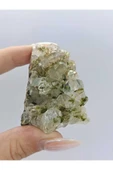 gemsartdeco Koleksiyonluk Epidotlu Kuvars Doğaltaş thumbnail 5