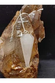 gemsartdeco Kristal Kuvars Sarkaç Doğaltaş Ham Kütle thumbnail 1