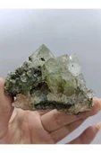 gemsartdeco Koleksiyonluk Epidotlu Kuvars Doğaltaş thumbnail 4