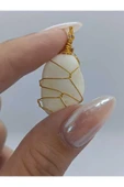 gemsartdeco Süt Opal Kolye Ucu Doğaltaş thumbnail 2