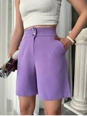 Düğmeli şort thumbnail 1