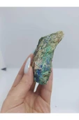 gemsartdeco Özel Koleksiyonluk Azurit Malakit Doğaltaş Kütle thumbnail 3
