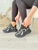 Cata Siyah Cilt Beyaz Detaylı Spor Ayakkabı thumbnail 3