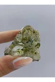 gemsartdeco Koleksiyonluk Epidotlu Kuvars Doğaltaş thumbnail 4