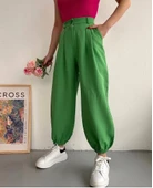 Şalvar pantolon yeşil s23202 thumbnail 3