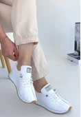 Fiert Beyaz Cilt Bağcıklı Spor Ayakkabı thumbnail 2