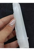 gemsartdeco Selenit Çubuk 1 Adet Doğaltaş Kütle  50-60gr thumbnail 4