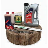 Stihl MS 250 Kılavuz,Zincir,3 Lt Zincir ve 1 lt Benzin Karışım Yağı thumbnail 1