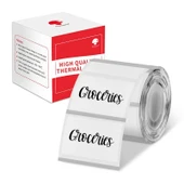 ZUIDID 40 X 30 Mm Şeffaf Termal Etiket 230 Adet - Phomemo M110/M120/M150/M200/M220/M221 thumbnail 1