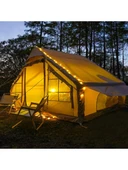 Campfit Tenteli Şişme Çadır 300x210x190 cm  4-5 Kişilik Şişme Çadır Pompalı thumbnail 1