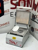 Sönmez Vakum 177 Oval Karton Tabak Kapatma Yapıştırma Makinesi thumbnail 4