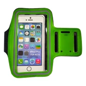 Cep telefonu taşıma kılıfı 14.5cm x 7.5cm ölçülerinde kol bantı yeşil thumbnail 1