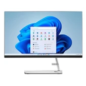 LENOVO 23.8" IDEACENTRE F0GH010QTR CORE i5 12450H 16GB RAM- 2TB NVME O/B UHD W11H thumbnail 1