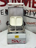 Sönmez Vakum 2 Bölme Karton Tabak Kapatma Yapıştırma Makinesi thumbnail 6