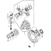 Suzuki Swift 90-02 Şanzıam Defransyel İstavroz Kutu Keçesi thumbnail 2
