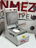 Sönmez Vakum 177 Oval Karton Tabak Kapatma Yapıştırma Makinesi thumbnail 5