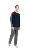 Us Polo Erkek Uzun Kol Pijama Takım 18957 thumbnail 3