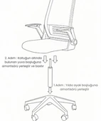 Nova Ofis Koltuğu, Çalışma Koltuğu, Pc Masası Koltuğu thumbnail 4