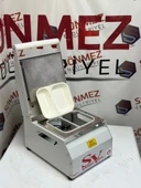 Sönmez Vakum 2 Bölme Karton Tabak Kapatma Yapıştırma Makinesi thumbnail 1