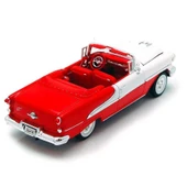 Welly 1955 Oldsmobile Super 88 Üstü Açık Kırmızı 1:18 Model Araba thumbnail 2