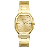 GUESS GUGW0978G2 ALTIN KAPLAMA KARE UNISEX KOL SAATİ thumbnail 1