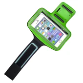 Cep telefonu taşıma kılıfı 14.5cm x 7.5cm ölçülerinde kol bantı yeşil thumbnail 3