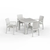 Hilton 90x90 Camsız Masa Takımı thumbnail 1