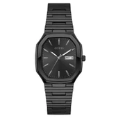 GUESS GUGW0978G4 SİYAH İYON KAPLAMA UNISEX KOL SAATİ thumbnail 1