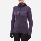 Millet FUSION GRID H Kadın Kapşonlu Polar Ceket Tam Fermuar MIV9032 N9332 thumbnail 3