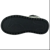 Erkan saçmacı  Siyah Vegan Bağcıklı Kürk Astarlı Yuvarlak Burun Günlük Bot thumbnail 3