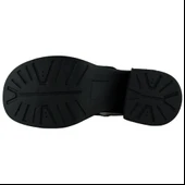 Erkan saçmacı Bej Rugan Bağcıklı Fermuarlı Kürk Astarlı Yuvarlak Burun Kalın Topuklu Günlük Bot thumbnail 3