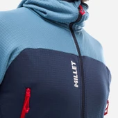 Millet FUSION GRID Kapşonlu T.Fermuar POLARTEC® POWERGRID Erkek Ceket MIV9024 N9302 thumbnail 7