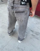 Ultra Premium Crystal Stone Baggy Kot Pantolon thumbnail 3