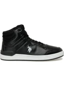 U.S.POLO ASSN ORION HI 3PR SİYAH BEYAZ COMFORT CASUAL BOĞAZLI SNEAKER thumbnail 3