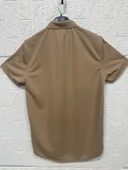 Kısa Kollu Sade Gömlek thumbnail 2