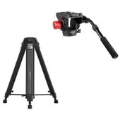 Kingjoy VT2100L+VT3520 Profesyonel Video Tripod thumbnail 2
