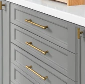 Goo-Ki 2231GT-160 Retro Antik Pirinç Dolap Kulp Seti (6 Adet 160 mm) thumbnail 4