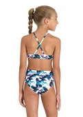 Arena Girls Tie And Dye Bikini Crop Top Kız Çocuk Bikini Alt Üst 006204500 thumbnail 2