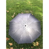 Marlux Yağmur Damlacıklı Renkli Kadın Şemsiye thumbnail 1