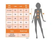 MDB Kadın Uzun Kollu V Yakalı Viskon Iki Iplik Bluz thumbnail 4