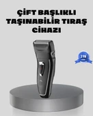 Erkek Tıraş Makinesi Kablosuz Kuru Tıraş Folyo Başlık Yıkanabilir Gövde thumbnail 1