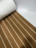 Eva Köpük Sahte Tik Güverte Zemin Kaplama 45x240 cm thumbnail 6