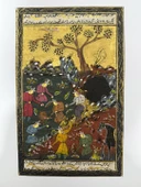 Doğanın Kucağında Dervişler Adlı El Yapımı Minyatür Resim 30x20 cm thumbnail 1