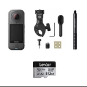 Insta360 X4 Air Aksiyon Kamerası - Motosiklet Kiti 512 GB (Foto Ekspres) thumbnail 1