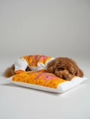 Tiger Köpek Uyku Takımı | Pamuklu Penye Köpek Tulumu ve Mini Yastık | Küçük Irklar İçin | Tüy Dökülmesini Azaltır thumbnail 9